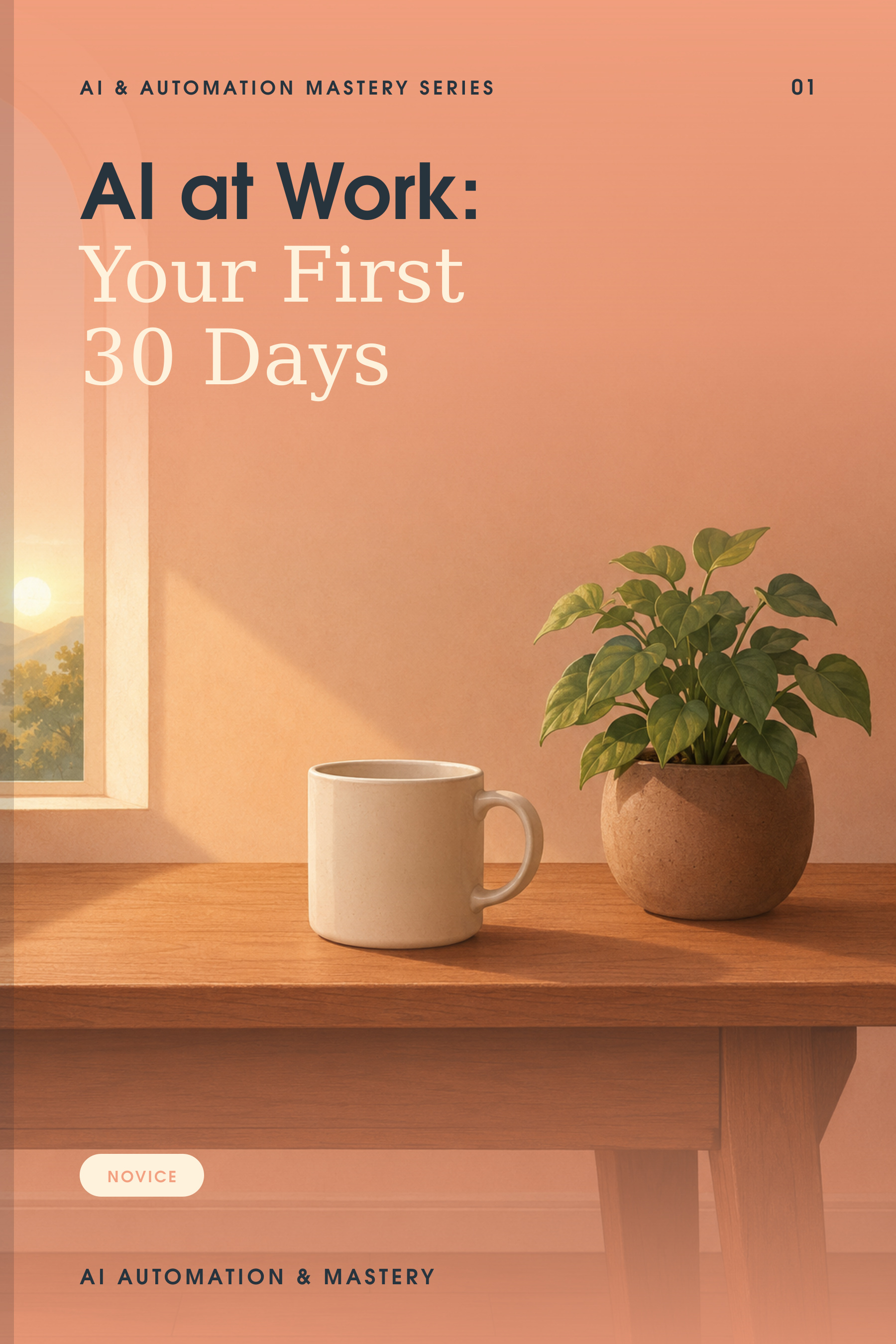AI at Work: Your First 30 Days — book cover
