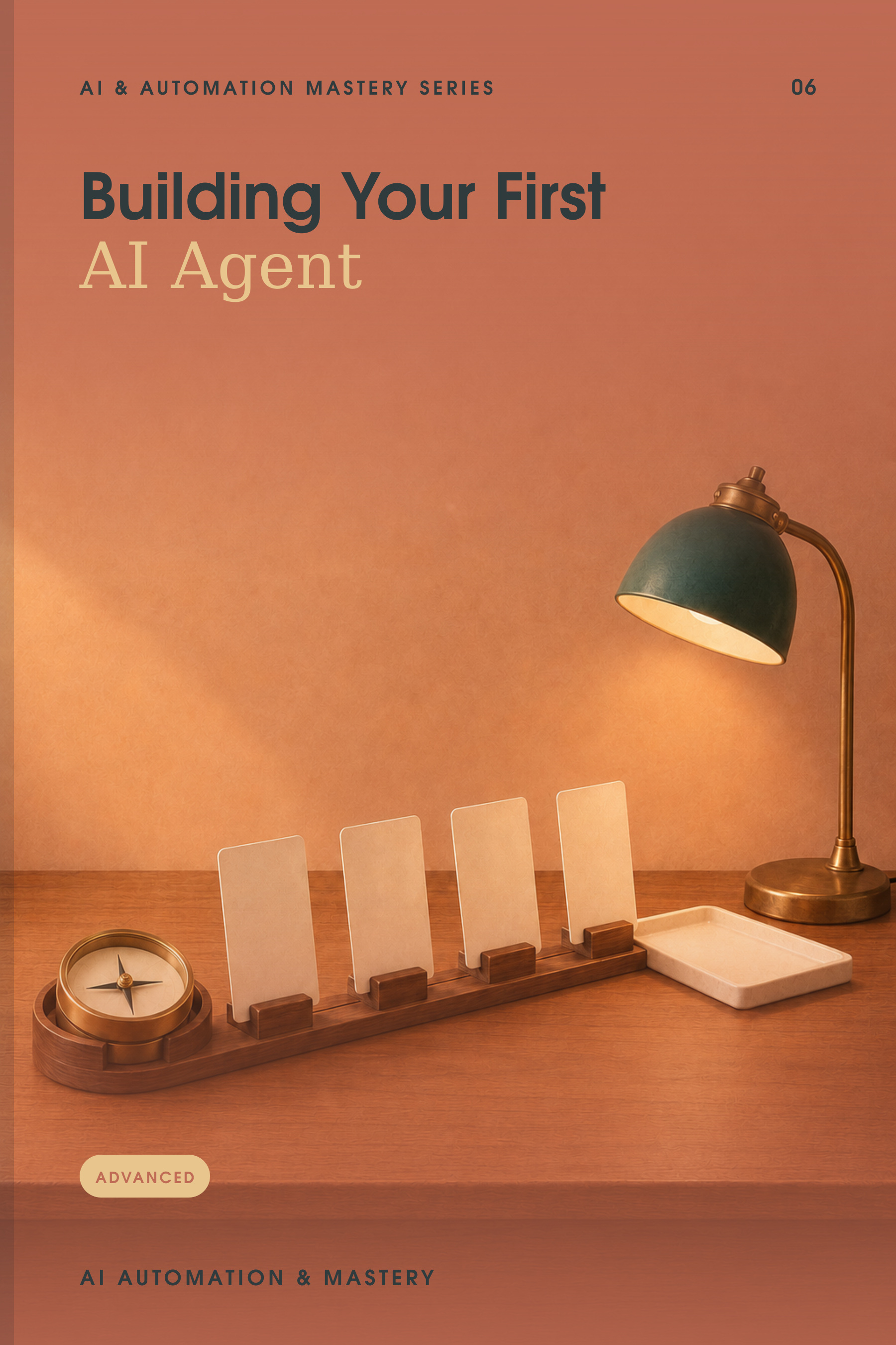 Building Your First AI Agent — book cover
